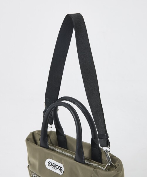 OUTDOOR PRODUCTS(アウトドアプロダクツ)の「【OUTDOOR PRODUCTS / アウトドアプロダクツ】2WAYBonding Tote Bag/ぷっくり(トートバッグ・レディース・カーキ/ブラウン/ブラック・フリー)」の16枚目の写真