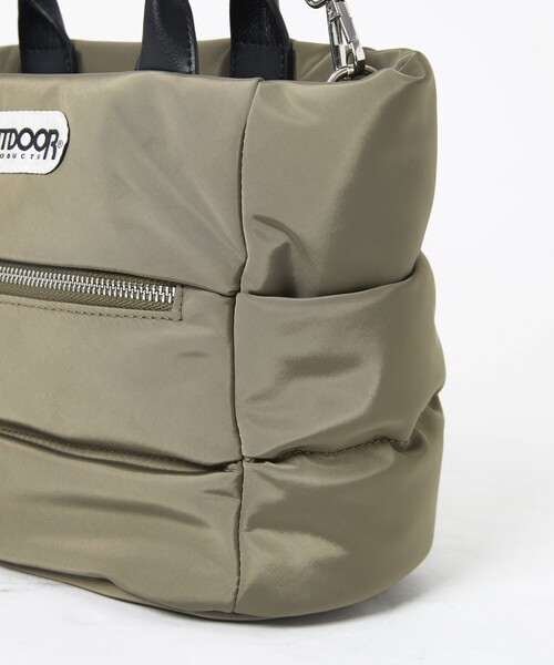 OUTDOOR PRODUCTS(アウトドアプロダクツ)の「【OUTDOOR PRODUCTS / アウトドアプロダクツ】2WAYBonding Tote Bag/ぷっくり(トートバッグ・レディース・カーキ/ブラウン/ブラック・フリー)」の17枚目の写真