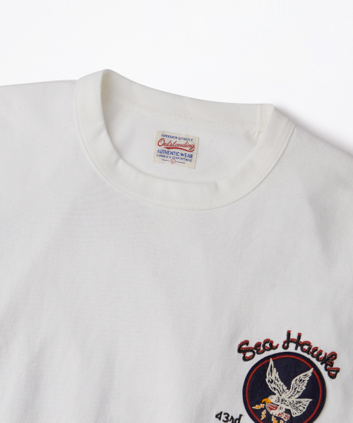 OUTSTANDING(アウトスタンディング)の「MIL SERIES LONG SLEEVE(BOMB GROUP)_OFF WHITE(Tシャツ/カットソー・メンズ・その他・X-LARGE/LARGE/MEDIUM)」の3枚目の写真