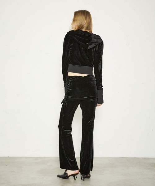 FTW(エフティダブリュー)の「VELOUR SKIRT PANTS(その他パンツ・レディース・ブラック/ライトグリーン/パープル・SMALL/MEDIUM)」の22枚目の写真