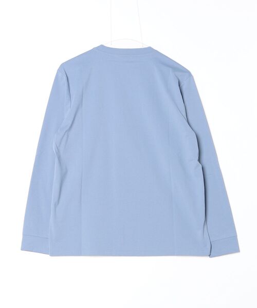 le coq sportif（ルコックスポルティフ）の「【別注】ルコックスポルティフ le coq sportif PJコラボサンスクリーン長袖Tシャツ 限定コラボ（Tシャツ/カットソー・レディース・ホワイト/ネイビー/サックスブルー・M/L）」の4枚目の写真