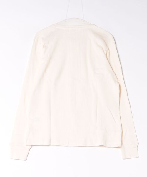 UP START（アップスタート）の「【Bls】 【ZM】【Bling Leads】サーマルワッフル ヘンリーネック長袖TEE(BL)（Tシャツ/カットソー・メンズ・ブラウン/チャコールグレー/ライトブルー/アイボリー・X-LARGE/LARGE/MEDIUM）」の8枚目の写真