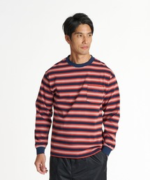 REEF メンズ POCKET BORDER LS T ボーダーロンT 長袖Tシャツ 【2026年秋冬モデル】/リーフ