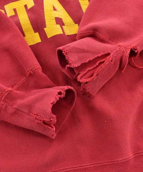 Lee(リー)の「【USED】90’s Lee “IOWA STATE” リバースタイプ スウェット USA製(スウェット・メンズ・レッド・LARGE)」の8枚目の写真