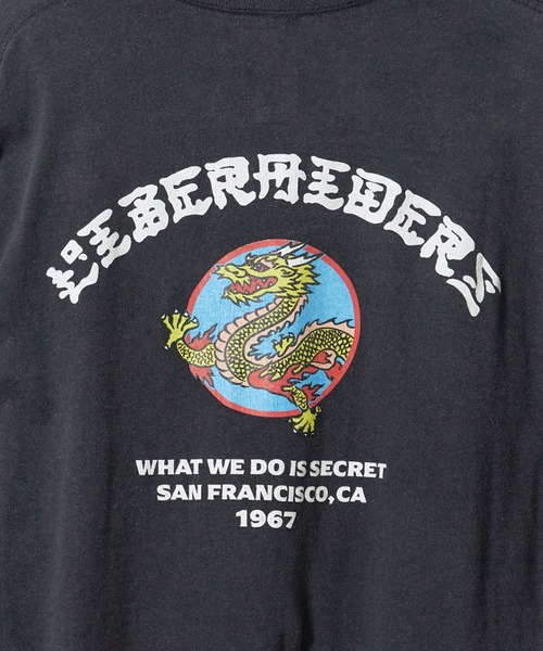 Liberaiders(リベレイダース)の「Liberaiders/リベレイダース DRAGON L/S TEE ドラゴン 長袖Tシャツ ロンT クルーネック アームプリント バックプリント グラフィック ストリート ヴィンテージライク 2026年秋冬 秋服 冬服(Tシャツ/カットソー・メンズ・ホワイト/ブラック・M/L/XL)」の12枚目の写真