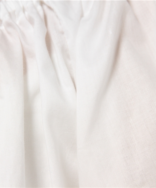 NATURAL BEAUTY BASIC（ナチュラルビューティーベーシック）の「【JJ6月号掲載 JJ×NBBコラボ商品】シャーリングブラウス（シャツ/ブラウス・レディース・ホワイト系その他/カーキ/オレンジ・SMALL/MEDIUM）」の7枚目の写真