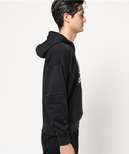 adidas（アディダス）の「【adicolor】 オリジナルス パーカー[ADICOLOR HOODIE]（パーカー・メンズ・ブラック/ライトグレー/グリーン・X-SMALL/SMALL/MEDIUM/LARGE/X-LARGE/XX-LARGE/XXX-LARGE）」の4枚目の写真