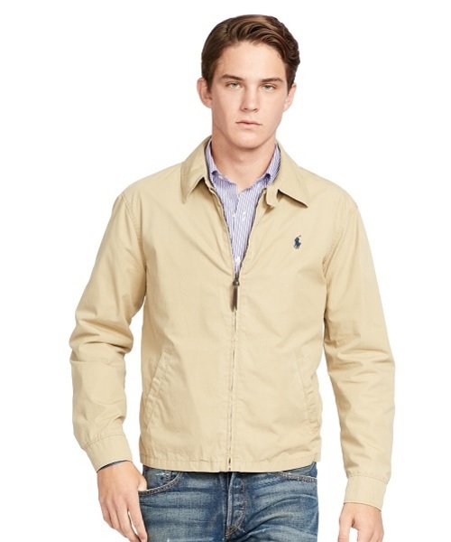 POLO RALPH LAUREN（ポロ ラルフ ローレン）の「コットンポプリン ウィンドブレーカー（ブルゾン・メンズ・グレー/ブラウン系その他・MEDIUM/SMALL/X-LARGE/X-SMALL/LARGE）」の2枚目の写真