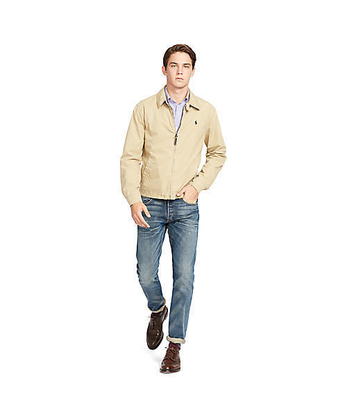 POLO RALPH LAUREN（ポロ ラルフ ローレン）の「コットンポプリン ウィンドブレーカー（ブルゾン・メンズ・グレー/ブラウン系その他・MEDIUM/SMALL/X-LARGE/X-SMALL/LARGE）」の9枚目の写真