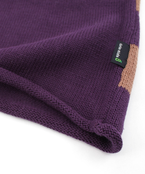 green label relaxing（グリーンレーベルリラクシング）の「C 7GポケットVST BOR ベスト（ベスト・キッズ・ブラウン/パープル・XS/95/S/105/L/125/M/115）」の4枚目の写真