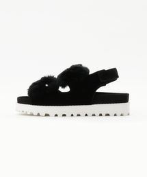 美品 TSURU by Mariko Oikawa ファーサンダル TSURU（ツル）の「【TSURU by MARIKO OIKAWA 】Sari/パール