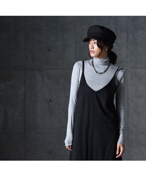 amorous insense（アモラスインセンス）の「[wool混]マリンキャスケット（キャスケット・レディース・グレー/ブラック・ﾌﾘ-）」の4枚目の写真