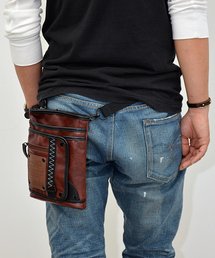 DEVICE デバイス strong 2way ポーチ シザーケース ショルダーバッグ