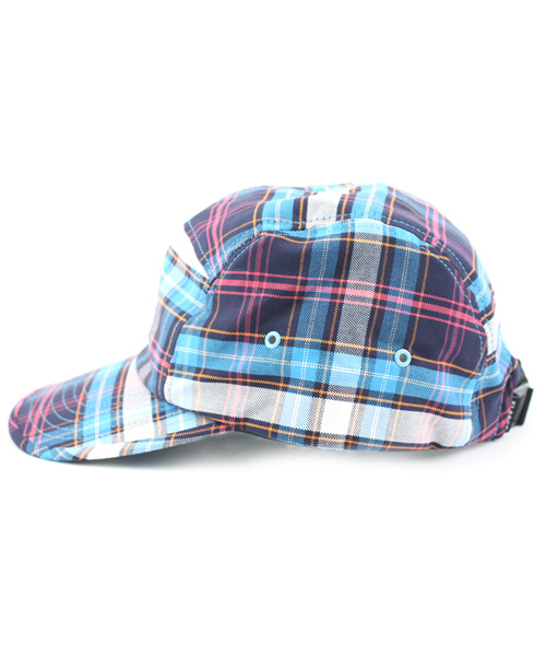 XLARGE（エクストララージ）の「PLAID SCOUT CAP（キャップ・メンズ・ブルー/イエロー/レッド・ONE SIZE）」の4枚目の写真
