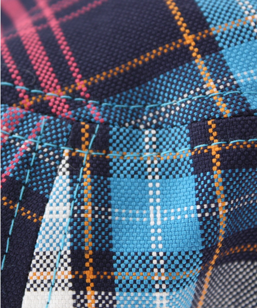 XLARGE（エクストララージ）の「PLAID SCOUT CAP（キャップ・メンズ・ブルー/イエロー/レッド・ONE SIZE）」の10枚目の写真