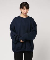 EMMA NOVEMBER　 | ビッグシルエット ドロップショルダー クルー スウェット(スウェット)