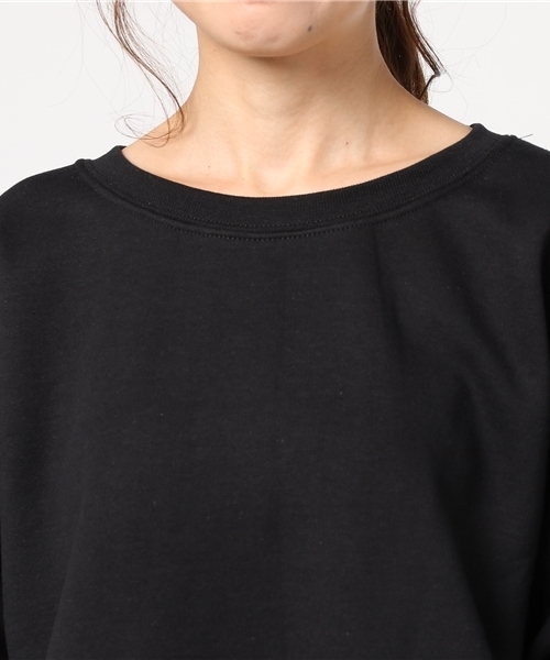 EMMA NOVEMBER　（エマノーヴェンバー）の「ビッグシルエット ドロップショルダー クルー スウェット（スウェット・レディース・ホワイト/レッド/ブラック/ネイビー/グレー/ダークグリーン/ダークブラウン/ピンク/パープル/セージグリーン/マルーン/オレンジ/ライトブルー/ゴールド/ミント・FREE/1/2）」の20枚目の写真
