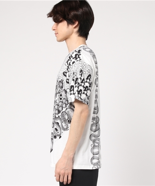 HYSTERIC GLAMOUR（ヒステリックグラマー）の「HYS MANDARA pt T-SH（Tシャツ/カットソー・メンズ・その他2/ブラック系その他・X-SMALL/SMALL/MEDIUM/LARGE）」の5枚目の写真