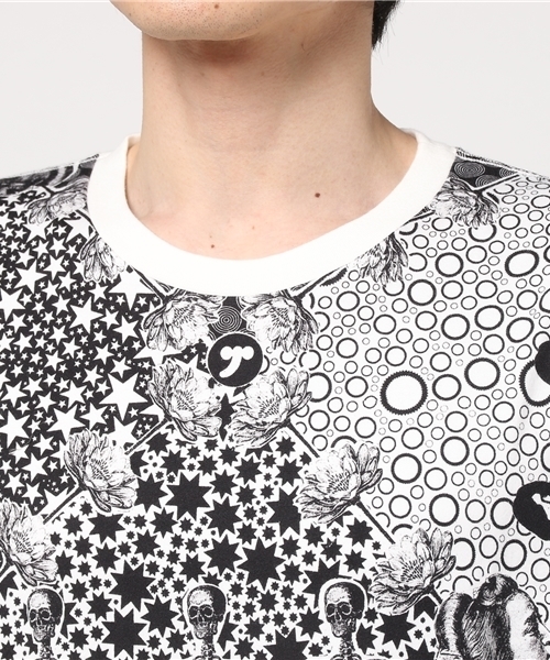 HYSTERIC GLAMOUR（ヒステリックグラマー）の「HYS MANDARA pt T-SH（Tシャツ/カットソー・メンズ・その他2/ブラック系その他・X-SMALL/SMALL/MEDIUM/LARGE）」の8枚目の写真