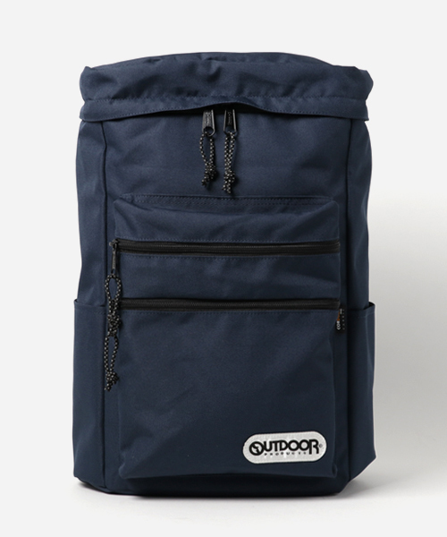 OUTDOOR PRODUCTS(アウトドアプロダクツ)の「485RECTANGULAR PACK バックパック(バックパック/リュック・レディース・グレー/ブルー/グレイッシュブルー/レッド/ブラウン/オレンジ/イエロー/ネイビー/ブラック/オリーブ・FREE)」の5枚目の写真