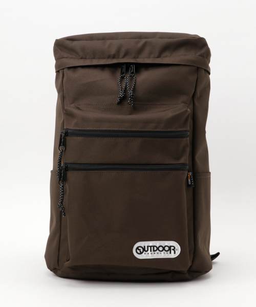 OUTDOOR PRODUCTS(アウトドアプロダクツ)の「485RECTANGULAR PACK バックパック(バックパック/リュック・レディース・グレー/ブルー/グレイッシュブルー/レッド/ブラウン/オレンジ/イエロー/ネイビー/ブラック/オリーブ・FREE)」の3枚目の写真