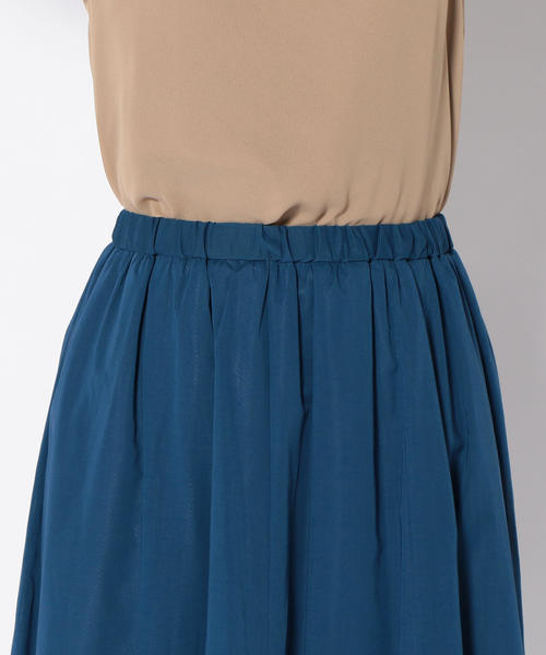 SHIPS（シップス）の「コットンギャザースカート（スカート・レディース・ブルー/ブラック/イエロー/レッド/キャメル・ONE SIZE）」の12枚目の写真