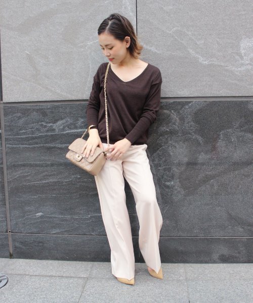 maison-vincent（メゾンヴァンサン）の「【MaisonVincent】チェーンバック◆（ショルダーバッグ・レディース・ベージュ/ブラック・FREE）」の20枚目の写真