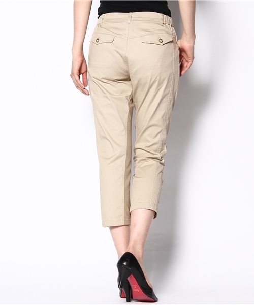 GALLARDAGALANTE(ガリャルダガランテ)の「クロップドパンツ(その他パンツ・レディース・ホワイト/ベージュ・0/1)」の4枚目の写真