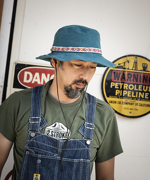 Clef（クレ）の「【クレ】アドベンチャーハット (XL)（ハット・メンズ・カーキ/ブルー/ネイビー/ブラック/ダークパープル/パープル・XL）」の15枚目の写真