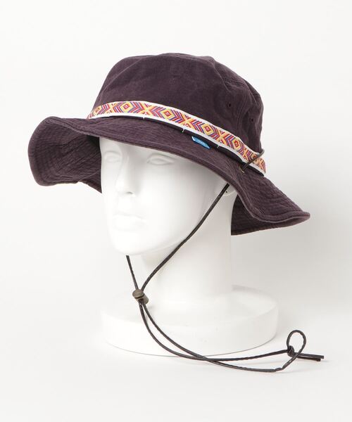 Clef（クレ）の「【クレ】アドベンチャーハット (XL)（ハット・メンズ・カーキ/ブルー/ネイビー/ブラック/ダークパープル/パープル・XL）」の5枚目の写真