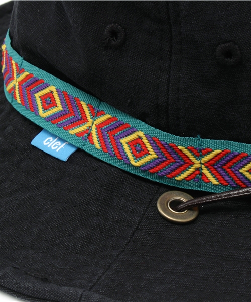 Clef（クレ）の「【クレ】アドベンチャーハット (XL)（ハット・メンズ・カーキ/ブルー/ネイビー/ブラック/ダークパープル/パープル・XL）」の9枚目の写真