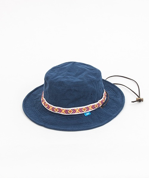 Clef（クレ）の「【クレ】アドベンチャーハット (XL)（ハット・メンズ・カーキ/ブルー/ネイビー/ブラック/ダークパープル/パープル・XL）」の3枚目の写真