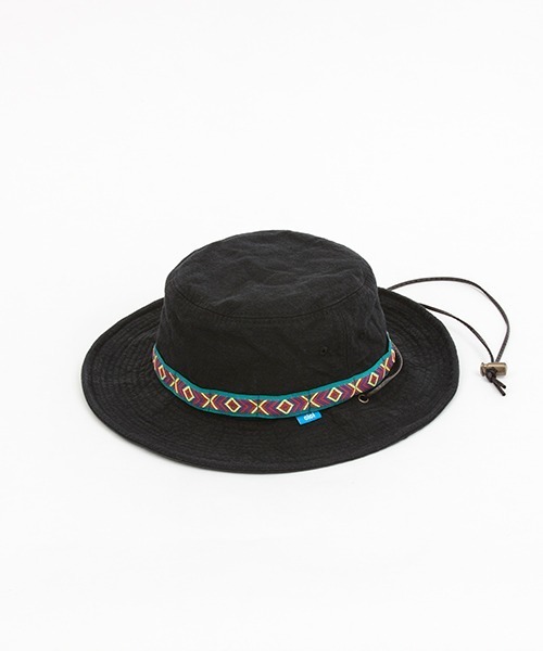 Clef（クレ）の「【クレ】アドベンチャーハット (XL)（ハット・メンズ・カーキ/ブルー/ネイビー/ブラック/ダークパープル/パープル・XL）」の2枚目の写真