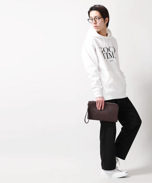 WEGO（ウィゴー）の「WEGO/ラウンドZIPミニクラッチバッグ（クラッチバッグ・メンズ・ブラック/ネイビー/ブラウン・FREE）」の14枚目の写真