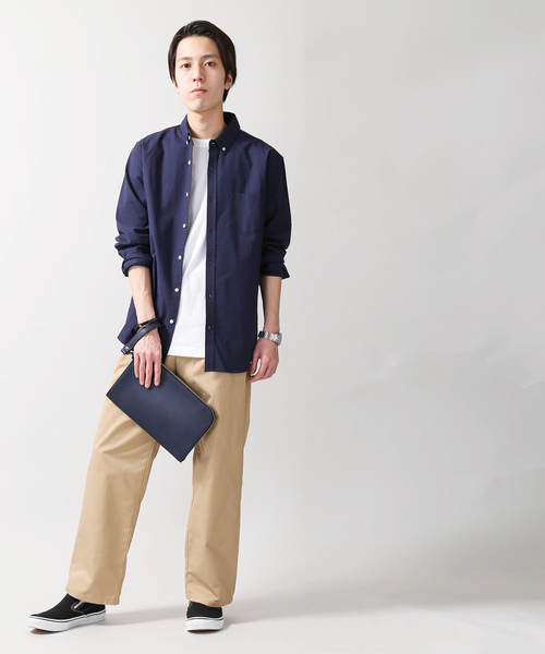 WEGO（ウィゴー）の「WEGO/ラウンドZIPミニクラッチバッグ（クラッチバッグ・メンズ・ブラック/ネイビー/ブラウン・FREE）」の13枚目の写真