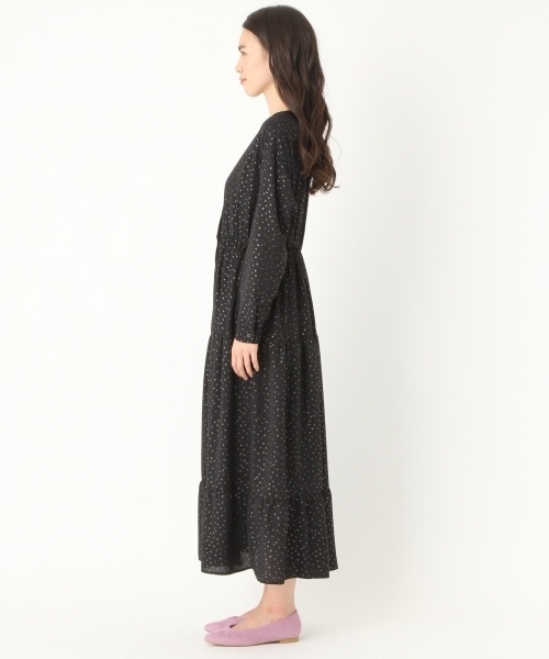 niko and...(ニコアンド)の「オリジナルスターダストドットワンピース【niko and ...】(ワンピース・レディース・ブラック/ネイビー・LARGE/MEDIUM)」の14枚目の写真
