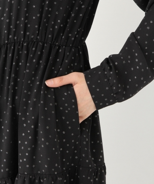 niko and...(ニコアンド)の「オリジナルスターダストドットワンピース【niko and ...】(ワンピース・レディース・ブラック/ネイビー・LARGE/MEDIUM)」の11枚目の写真