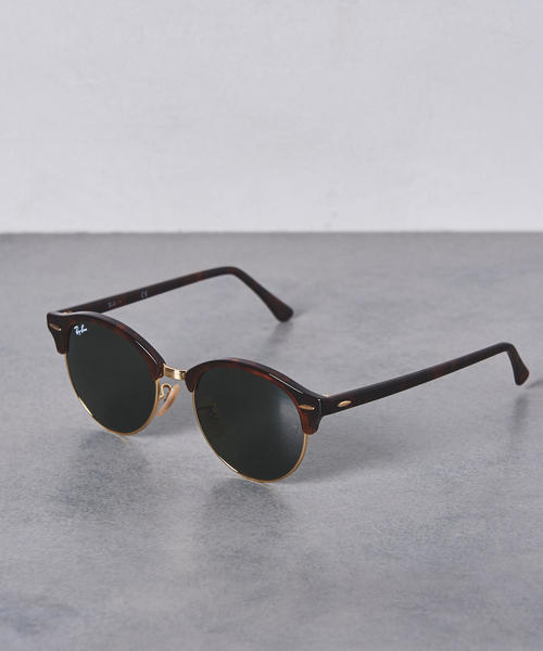 Ray-Ban（レイバン）の「＜Ray-Ban(レイバン)＞ CLUB ROUNDRB4246/51 サングラス◆（サングラス・レディース・ダークブラウン/ブラック・FREE）」の4枚目の写真