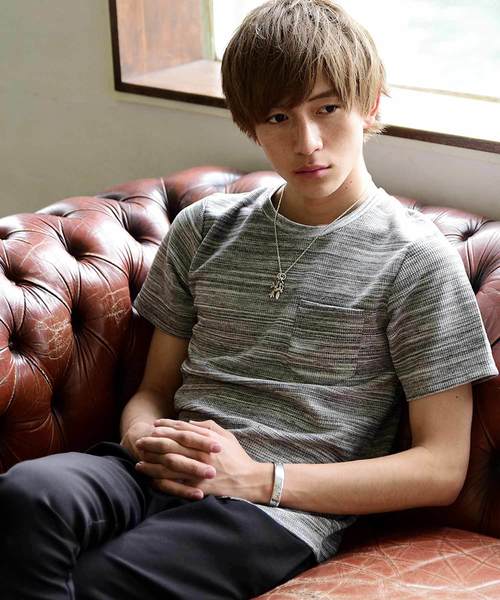 トップスメンズ半袖ワッフルロング丈無地tシャツ Tシャツ カットソー Minority マイノリティ のファッション