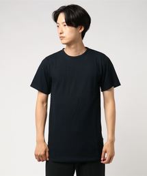 Tシャツ 半袖 ワッフル ロング丈 無地Tシャツ