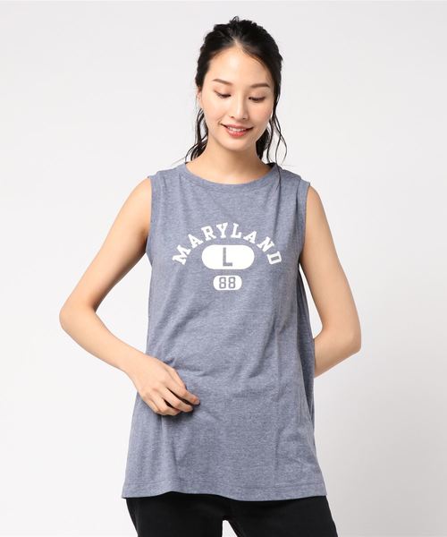 Champion(チャンピオン)の「【Champion/チャンピオン】レディース Tシャツ(Tシャツ/カットソー・レディース・レッド系その他4/チャコール/ホワイト/ネイビー/ブルー/ダークグリーン・LARGE/MEDIUM)」の4枚目の写真