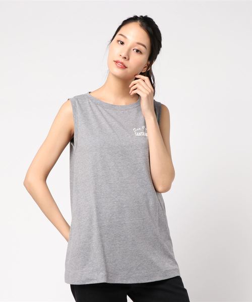Champion(チャンピオン)の「【Champion/チャンピオン】レディース Tシャツ(Tシャツ/カットソー・レディース・レッド系その他4/チャコール/ホワイト/ネイビー/ブルー/ダークグリーン・LARGE/MEDIUM)」の1枚目の写真