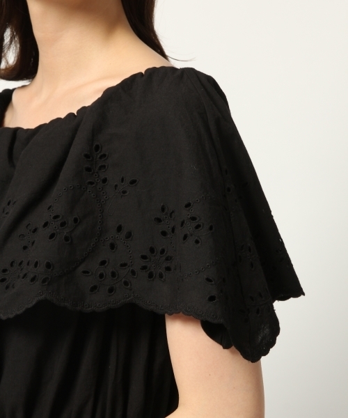 GLOBAL WORK（グローバルワーク）の「4WAYリバーシブルワンピース/784563（ワンピース・レディース・ブラック/ベージュ/オレンジ系その他・FREE）」の13枚目の写真