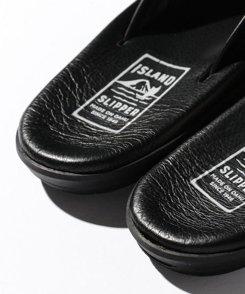 ISLAND SLIPPER(アイランドスリッパ)の「<ISLAND SLIPPER> LTR SANDAL/サンダル о(サンダル・メンズ・ブラック・9/8/10)」の3枚目の写真