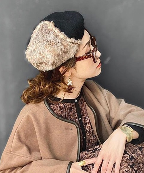 セール バスクファーベレー帽 ハンチング ベレー帽 Polcadot ポルカドット のファッション通販 Zozotown