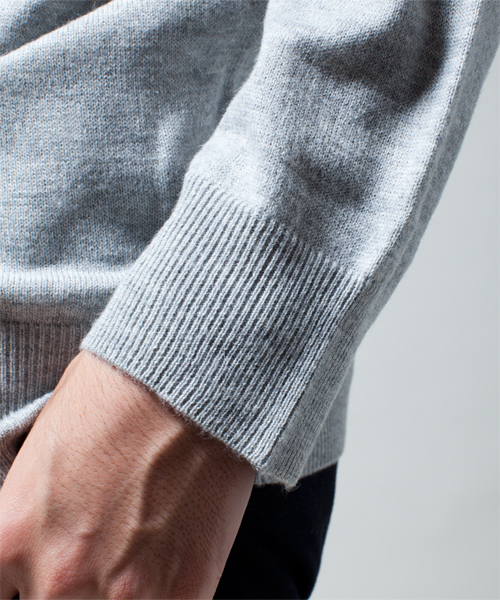 NANO universe(ナノユニバース)の「wjk/ Knit Cardigan(カーディガン/ボレロ・メンズ・ブラック/グレー/ネイビー/ボルドー・SMALL/MEDIUM/LARGE)」の13枚目の写真