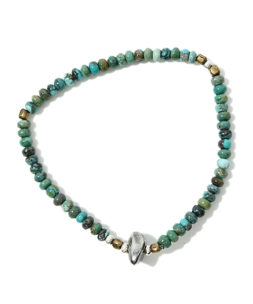 SunKu(サンク)の「Turquoise Beads Bracelet(S Beads)(ブレスレット・メンズ・ターコイズブルー・FREE)」の5枚目の写真