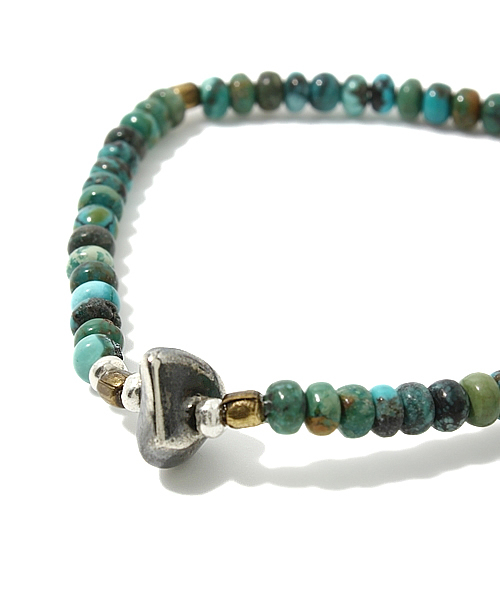 SunKu(サンク)の「Turquoise Beads Bracelet(S Beads)(ブレスレット・メンズ・ターコイズブルー・FREE)」の3枚目の写真
