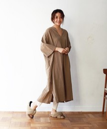 TODAYFUL | リネンカフタンドレス(ワンピース)