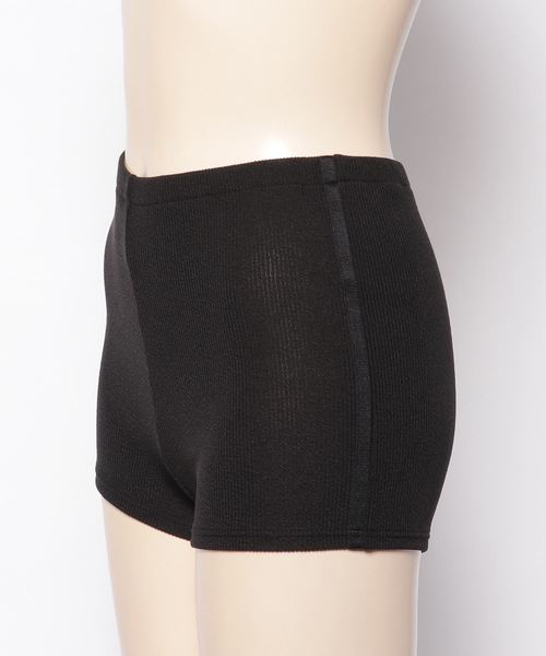 GUACAMOLE（ガカモレ）の「RIB SHORT BOTTOM / リブショートボトム（水着・レディース・ブラック/グレー/カーキ・MEDIUM）」の9枚目の写真